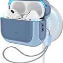 ESR for AirPods Pro 2 Case, Compatible with Airpods Pro Case 2nd / 1st Generation (2023/2022/2019), Compatible with MagSafe, Full Drop Protection Cover with Lanyard, Navy Blue
