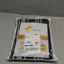 SUSYBAO Black Aztec Duvet Cover Queen 100% Cotton 3 Pcs Set 1 Black and White Boho Geometric Duvet Cover with Zipper Ties 2 Pillowcases Vintage Bohemian Striped Bedding Set Soft Breathable (Queen (90 In x 90 In))