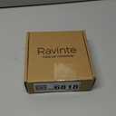 Ravinte Arch Cabinet Pulls Solid 10 Pack 3 Inch Polished Chrome Kitchen Cabinet Handles Flat Square Foot Curved Drawer Pulls Hardware for Kitchen Cabinet