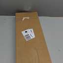 Zeerobee Curtain Rods for Windows 66 to 120, Black Curtain Rod, Adjustable 1 Inch Heavy Duty Outdoor/Indoor Modern Drapery Pole, 32"-120"