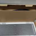 Upgrade LPD47391 40k Transmission Oil Cooler Kit 15 Row Low Pressure Drop Trans Cooler Compatible with Heavy Duty 40,000 GVW Max Includes Mounting Hardware