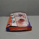 NEUBSAW Basketball Hoop Indoor with LED Lights, Basketball Toys Gifts for 5 6 7 8 9 10+ Year Old Boys Kids, Indoor Over The Door Mini Basketball Hoops with Electronic Scoreboard & 3 Balls (Red)