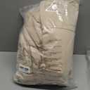 StangH Extra Long Ivory White Velvet Curtains - Luxury Room Darkening Window Drapes Backdrops for Party, Privacy Protect Sliding Door Curtains for Living Room, W52 x L108, 2 Panels