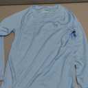 Boys UPF 50+ Swim Shirt Long Sleeve, 1 or 2 Pack UV Sun Protection Rash Guard, Youth Kids SPF Water Shirts for Beach Surf (Color: Light Blue) (Size: Small)