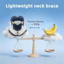 Neck Stretcher Cervical Traction Device - Adjustable Lightweight Neck Support Brace for Cervical Spine Decompression,Pain Relief Neck Decompression Tension Relief, FSA Eligible HSA Eligible