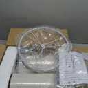 Farmhouse Lamps for Living Room Set of 2, 28" Table Lamps for Bedroom with USB Ports, 3-Way Dimmable Nightstand Table Lamp (Bulbs Included) (Touch Control-Brown)