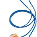 Howard Leight® by Honeywell Lt-30 Laser Trak Single-Use Earplugs, Corded, 32nrr, Orange/blue, 100 Pairs, 100 BX/Box, Box