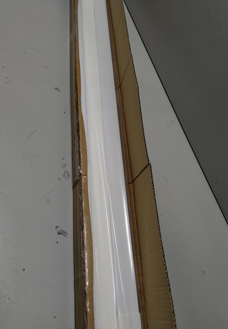 LazBlinds No Drill Cordless Cellular Shades, 52" W x 64" H, White