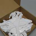 36 Pcs Doll Clothes Hangers for 18-Inch Dolls - Non-Slip, Space-Saving Wardrobe Accessories for Doll Gowns & Outfits (White)