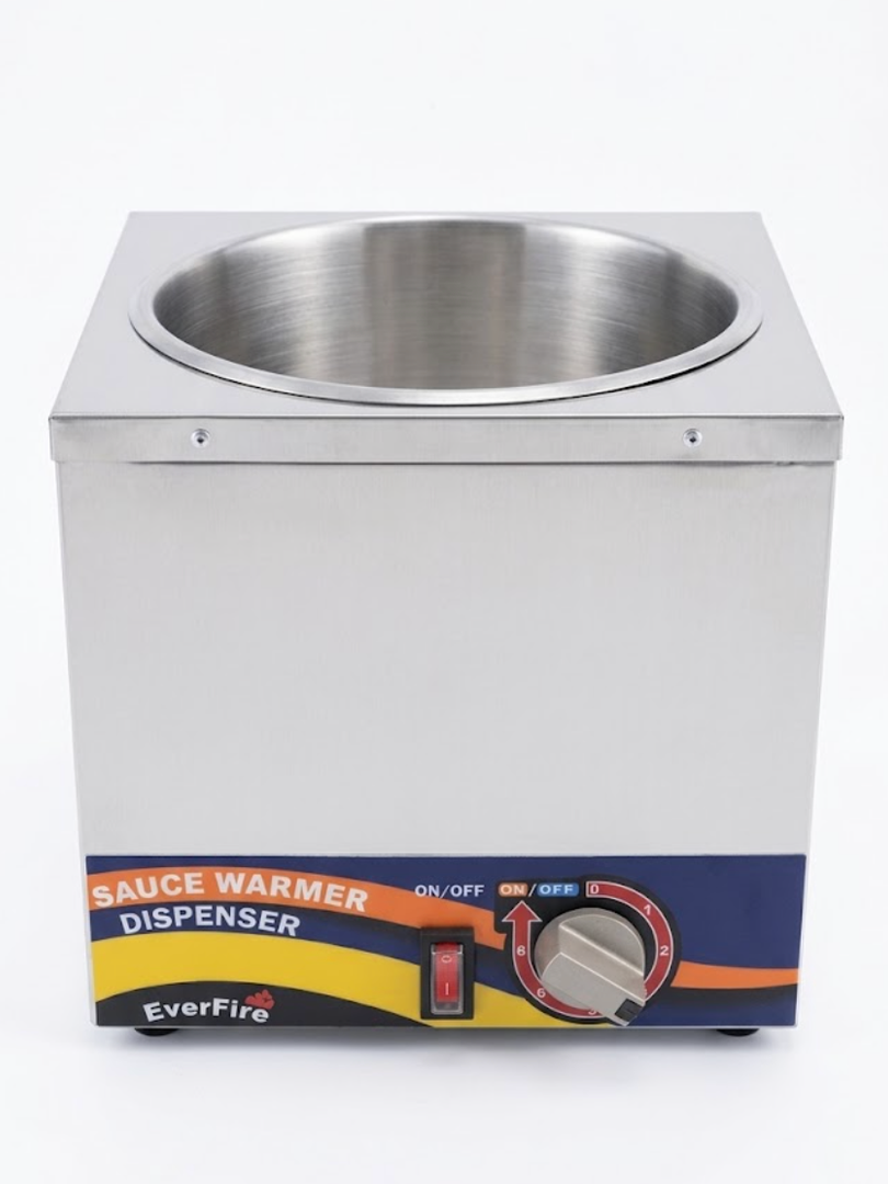 Electric Sauce Dispenser with Pump Stainless Steel Heavy Duty