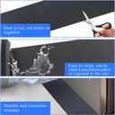 Spill Mat for Refrigerator, 37x8.5 Inch Anti-Slip Drip Tray & Floor Protector for Mini Fridge, Leak Catcher with Rubber Backing