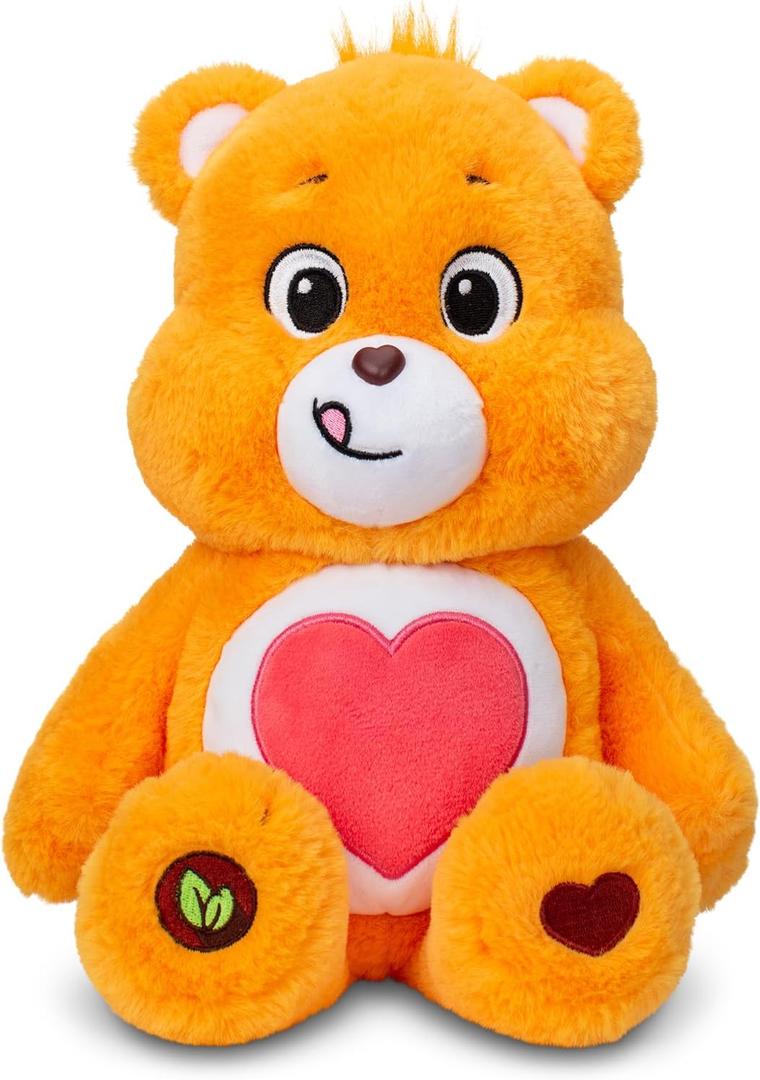 Care Bears 14' Tenderheart Bear Plushie - Medium Size - Orange Plush for Ages 4+  Perfect Stuffed Animal Holiday, Birthday Gift, Super Soft and Cuddly  For Girls and Boys, Collectors