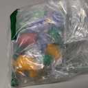 QZYL 2 Pack Christmas Light Necklace, Colorful Christmas Accessories, 9 LED Bulbs Light Up Necklace with 3 Flash Modes, Ugly Sweater Lights for Xmas New Year Party Favor Supplies Accessories