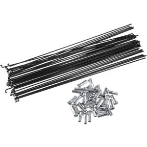 ACROPIX 36 Pcs Bicycle Steel Spokes 14G Bike Spoke 263mm Length with Nipples for Most Bicycle Car Parts ACROPIX 36 Pcs Bicycle Steel Spokes 14G Bike Spoke 263mm Length with Nipples for Most Bicycle Car Parts