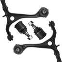 Front Lower Control Arms w/Ball Joints Replacement Suspension Kit for Acura TL 2004 2005 2006 Passenger & Driver Side K641543 K641544 K500117 (4PCS)