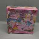 SYNARRY Unicorn Princess Mermaid Fairy Floor Puzzle for Kids Ages 3-5, Large 70 Piece Wooden Puzzle for Kids Ages 4-6, Preschool Toys Gifts for 3 4 5 6 7 8 Years Old Boys Girls Children