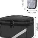 Trunab Medicine Storage and Organizer Bag Empty, Pill Bottle Organizer with Portable Small Pouch, Home First Aid Box for Emergency Medication, Supplements or Medical Kits (Bag Only)(Patent Design)