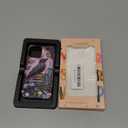 TnXee Case Compatible with iPhone 16 Pro Max, Compatible with MagSafe, Glossy Fall Prevention Hybrid 2-Layer Hard Shell Cases for Girls Boys, Skull Bookshelf Floral Butterfly