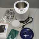 Upgraded Sauna Box for Relaxation, Detoxification, Portable Sauna for Home with Steamer, Remote Control, Folding Chair, 9 Levels, 2.6 x 2.6 x 5.9 (Black)