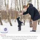 Automatic Dog Ball Launcher, Dog Ball Throw Launcher, 3 Adjustable Distance 20-45FT, with 6 2.3-inch ETPU Balls, for Small/Medium Dogs, Outdoor Interactive Toys