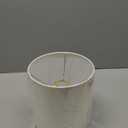 Aspen Creative 58307A, Drum Uno Lamp Shade, Off White, 8" Top x 8" Bottom x 8" Height, Slip UNO 33mm