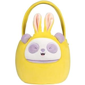 Squishmallows Original 12in Lancelot the Chocolate Bunny Egg Hunt Basket – Ultrasoft Official Jazwares Plush Accessory Pack of 3