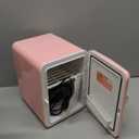 4L Mini Skincare Fridge, Makeup Cooler & Warmer, Blush Pink