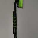 SEAAES Ice Scraper with Snow Brush for Car Windshield, Upgraded Extendable Snow Brush with Foam Grip for Truck SUV Vehicle Windows (31.8 Inch, Green)