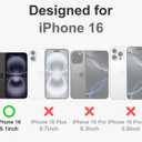 Tnarru Designed for iPhone 16 Case with Stand [Magnetic Ring Holder] [Built-in Camera Lens Protector] Slim Anti-Scratch Non-Yellowing for iPhone 16 Clear Case Gold