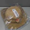 FURTALK Beach Hats for Women Summer Straw Sun Hat Wide Brim Crochet Hats (Beige)