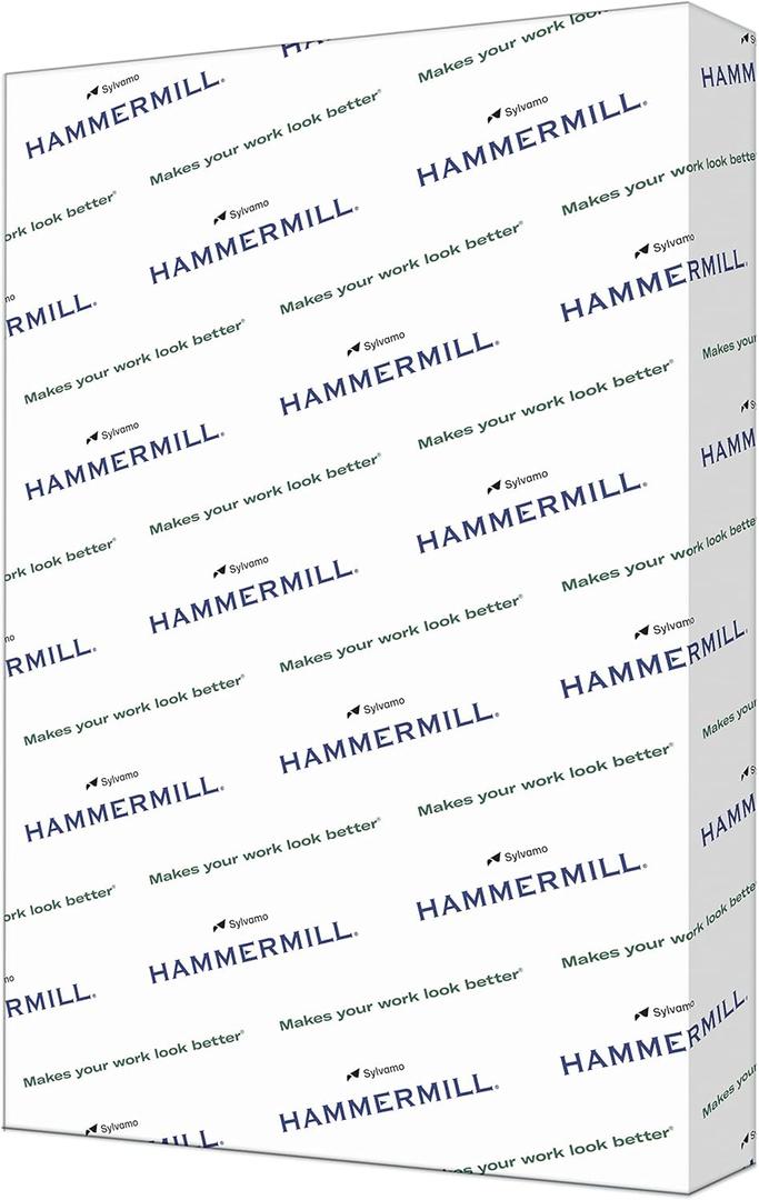 Hammermill Printer Paper, Premium Color 32 lb Copy Paper, 12 x 18-1 Ream (500 Sheets) - 100 Bright, Made in the USA, 106127R