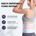 Cozyhealth Elastic Universal Post Surgery Abdominal Binder Lower Waist Support Belt, Wide Belly Girdle Postpartum Stomach Surgical Compression Belly Band for Men and Women (2 Panel - 6", Large)