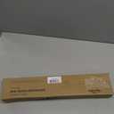 Matte Black Towel Bar 18 Inch – SUS304 Stainless Steel Wall Mounted Bathroom Towel Rack, Single Layer Rod, Rustproof Hand Towel Bar for Bathroom, Kitchen, Toilet – Installation Hardware Included