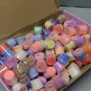 120 Pack Cloud Slime Kit, Christmas Mini Bulk Slimes for Kids, Soft and Non-Sticky, Rainbow Box, Slime Party Favors, Goodie Bag Stuffer, Classroom Exchange Prizes, Stress Relief Toys for Girls Boys