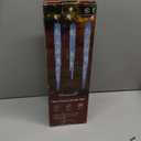 Minetom Icicle Lights Outdoor with Clips, 20ft 100 LED 20 Tubes Twinkling White Christmas String Lights, Connectable Waterproof Hanging Icicle String Light Plug in for Eave Holiday Outdoor