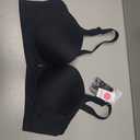 FallSweet Wireless Add 2 Cups Padded Plunge Bras Back Smoothing Push Up Brasieres,42B