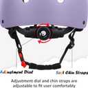 Kids Bike Helmet, Adjustable and Multi-Sport, from Toddler to Youth S