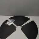 Plastic Baffle, Wrap Around Squirrel Baffle, Unique Wrap Around Guard Protects Hanging Bird Feeders, 12-18 Inch Squirrel Guard Baffle Bird Seed, Easy to Install and Durable Black(16in)