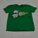 ComfyCamper Ham and Eggs Shirt - Green Costume Cosplay Christmas Halloween for Kids - Tshirt for Girls & Boys (4-6 Years)