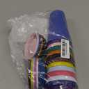 PartyPrints 10 Pack 16 oz Assorted Reusable Blank Plastic Cups, Stadium Cups Bulk  BPA Free Top Rack Dishwasher Safe, Party Colored Cups Perfect for Weddng, Birthday Graduation, Clubs