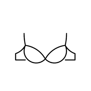Women's 5 Pack Lace Bra's Multicolor Size Medium