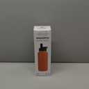 32 oz Powder Coated Double Wall Vacuum Insulated Sports Water Bottle, 18/8 Stainless Steel Wide Mouth Thermal Flask with Straw Lid & Spout Lid, Leak Proof, Sweat Free, BPA Free (Orange, 32 oz)