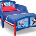 Delta Children Plastic Toddler Bed, Spidey and His Amazing Friends