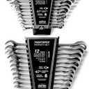 24pc IN/MM TIGHTSPOT Ratcheting Wrench Set - MASTER SET Including Inch & Metric With Quick Access Wrench Organizer - Our Standard In Combination Wrench Sets From Gear To Tip