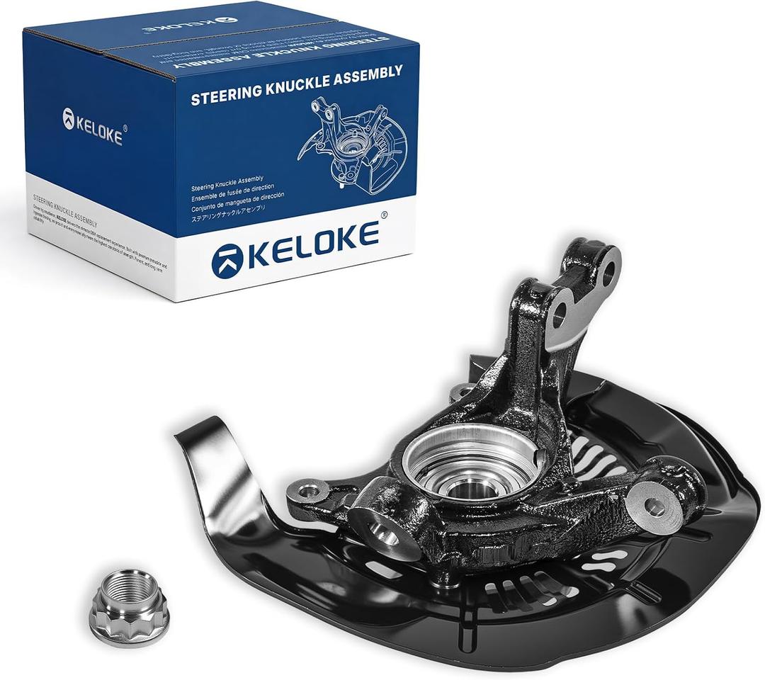 KELOKE Steering Knuckle & Wheel Bearing Hub Assembly, For Toyota & Lexus
