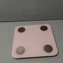 Ovutek Smart Scale for Body Weight, Digital Bathroom Scale BMI Weighing Body Fat Scale, Accurate Body Composition Scale Monitor for People's Health with Smartphone App, Compact Size, 400lb (Pink)