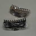 Extra Large Claw Clips for Thick Hair and Long Hair, 2 Pack XXl Jumbo Claw clips, Oversized Matte Non-slip Butterfly Hair Clips for Women, Big Strong Hold Jaw Clip, Black and Brown