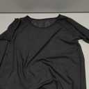 Womens Mesh Tops Long Sleeve Sheer Shirts Fitted Crewneck See Through Sexy Top Clubwear Party Club Night Blouses, Black, XL