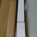 EaseLife 12 FT Double Door Sliding Barn Door Hardware Track Kit,Straight Pulley,Heavy Duty,Slide Smoothly Quietly,Easy Install (12FT Track Kit for Double 36" Wide Door) (Black)