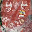 Christmas Area Rug 6x9 Red Washable Non-Slip Holiday Area Rug Funny Christmas Tree Carpet for Living Room Bedroom Dining Room Playroom Office